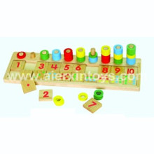 Wooden Count &amp; Match Nummer Spielzeug (81410)